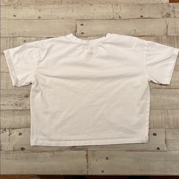 Isa & Ella White Cropped T-Shirt - Picture 4 of 7